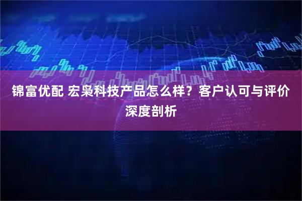 锦富优配 宏枭科技产品怎么样？客户认可与评价深度剖析