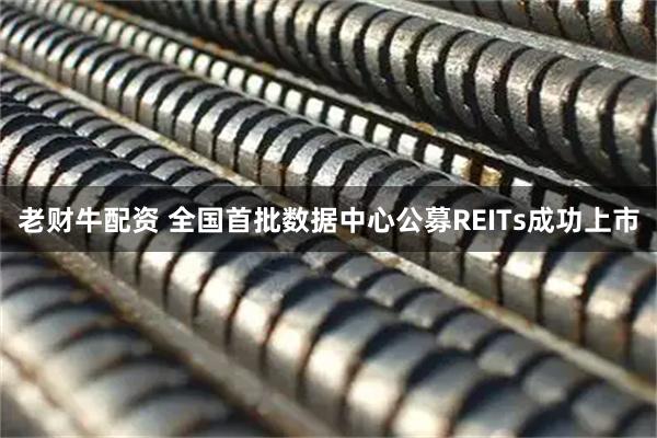 老财牛配资 全国首批数据中心公募REITs成功上市